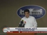 PNoy won't let Petilla leave DOE