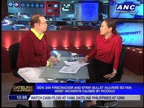 Tayag: List of firecracker injury prone areas no smear campaign