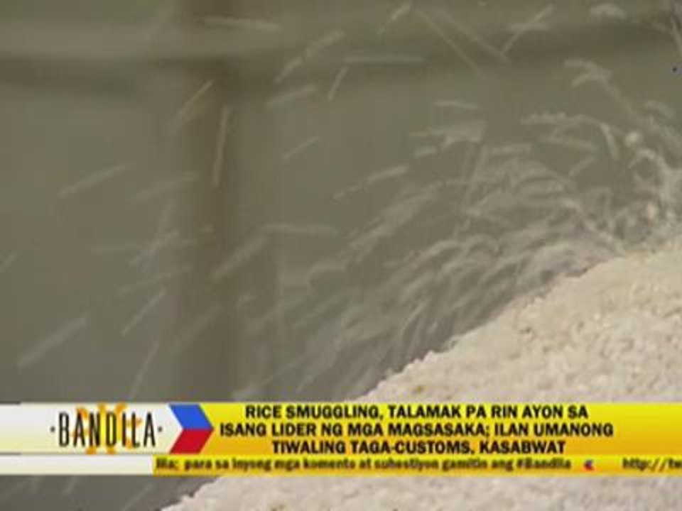 Traders, Customs officials tagged in rice smuggling