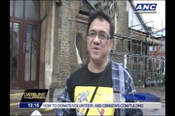 London-based Pinoys thank UK for typhoon aid