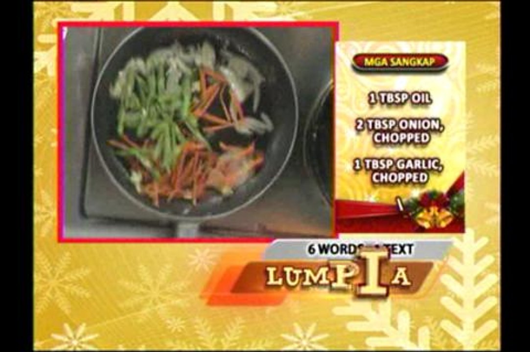 Christmas leftover recipe: Lumpia with rellenong bangus