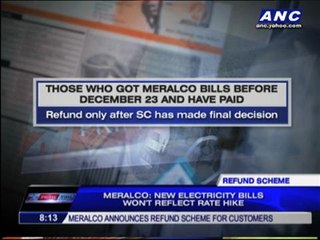 Descargar video: Meralco announces refund scheme for consumers