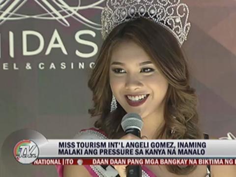 Miss Tourism International has message for fellow Pinoys