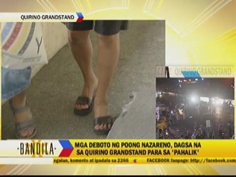 Nazarene devotees flock to traditional 'Pahalik'