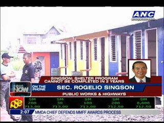 PH can't build 500,000 houses by 2016