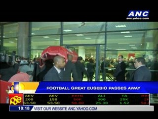 Football great Eusebio passes away