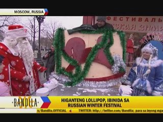 Giant ice structures rise in China festival