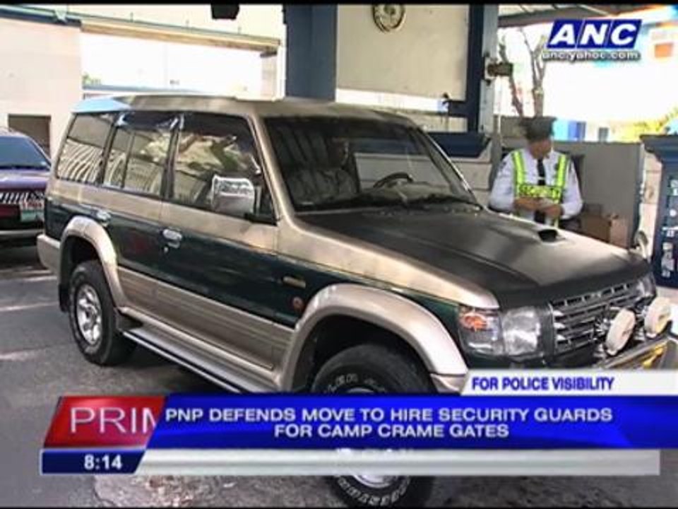 Why police are getting security guards