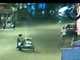 CCTV: Biker runs over pedestrian then gets killed by truck
