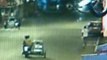 CCTV: Biker runs over pedestrian then gets killed by truck