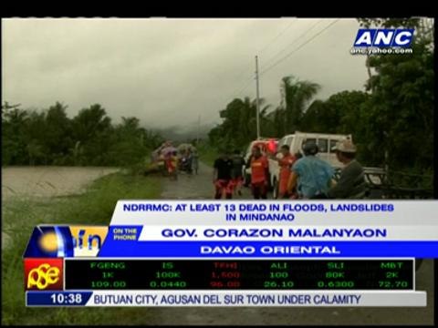 Impassable roads, bridges hamper relief efforts in Davao Or.
