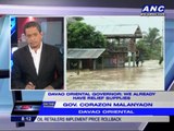 Heavy rains leave Davao Oriental towns isolated
