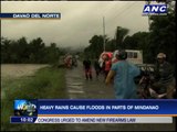 Heavy rains cause floods in parts of Mindanao
