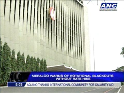 Metro Manila power outages loom, Meralco warns