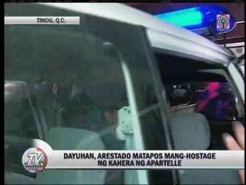 Foreigner nabbed in QC hostage-taking