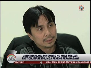 Download Video: Suspected MNLF members arrested over 'fake' money