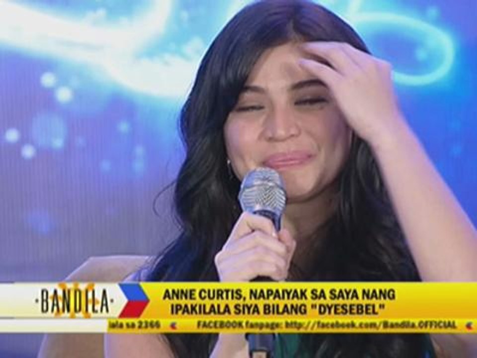 Why Anne Curtis cried after getting 'Dyesebel' role video Dailymotion