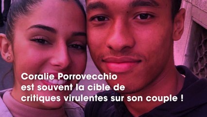 Coralie Porrovecchio  quand un internaute lui dit que son chéri Boubacar va la tromper avec sa cousine