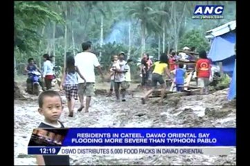 Cateel residents say present floods worse than 'Pablo'