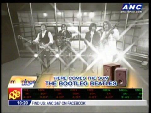 Bootleg Beatles sing 'Here Comes the Sun'