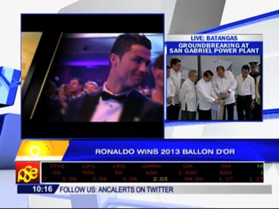 Ronaldo wins second Ballon d'Or
