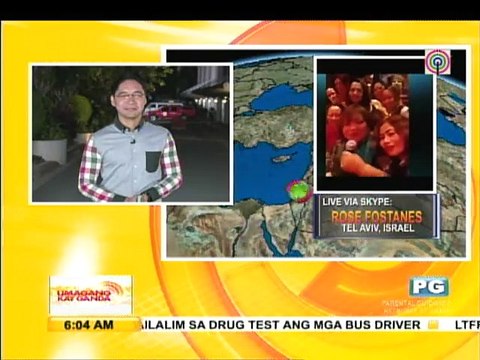 X-Factor winner celebrates with Pinoys in Israel