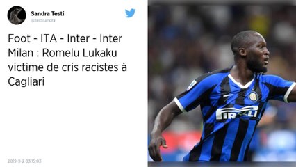Serie A : Romelu Lukaku victime de cris racistes à Cagliari