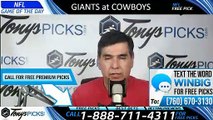 Giants Cowboys NFL Picks 9/8/2019