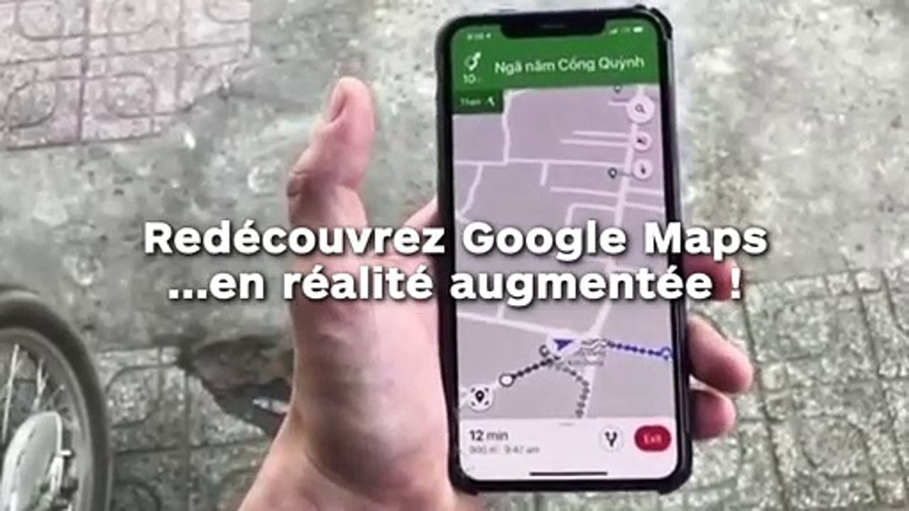Redécouvrez Google Maps  ...en réalité augmentée !