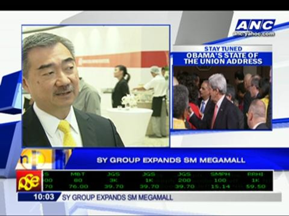 SM MOA to become among world's top 3 by 2016 - Sy