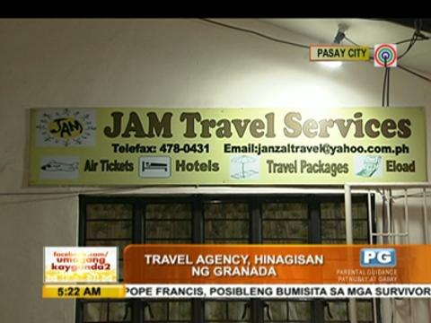 Blast hits travel agency in Pasay