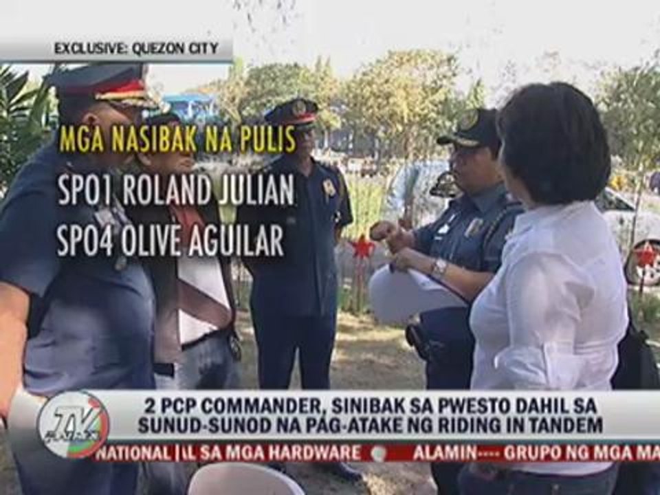 2 QC cop chiefs axed after crime spree