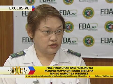 FDA warns against buying medicines online