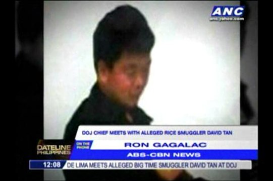 De Lima meets alleged smuggling king David Tan