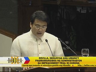 Revilla washes hands clean of pork scam