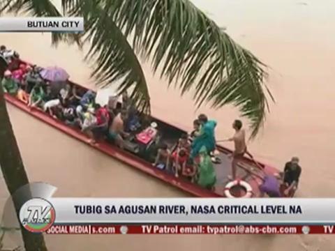 Thousands flee as rain persists in CARAGA
