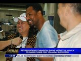 Mosley in Manila to raise funds for 'Yolanda' survivors