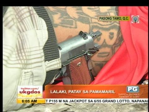 Man shot dead in QC