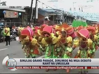 Despite rains, devotees celebrate Sinulog Festival
