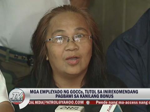 GOCC employees defend bonuses, allowance