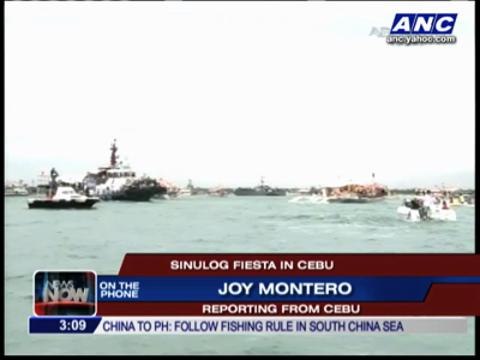 Cebu holds Sinulog fluvial parade