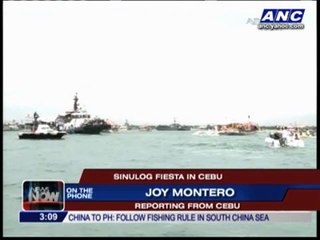 Cebu holds Sinulog fluvial parade