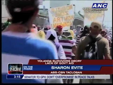Some Yolanda survivors demand more help from gov't