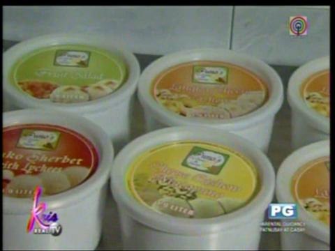 Kris tries Cabanatuan's famous ice cream brand