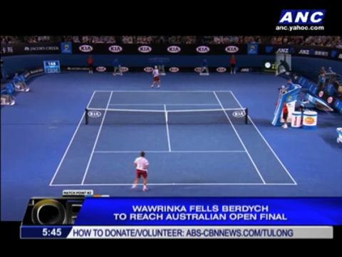 Wawrinka reaches Australian Open final