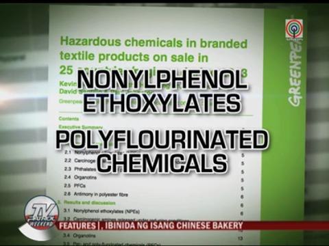 Eco-group warns of children's wear with toxic chemicals
