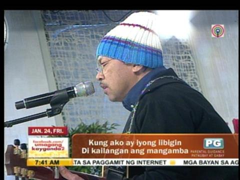 Noel Cabangon performs 'Nandito Ako' on UKG