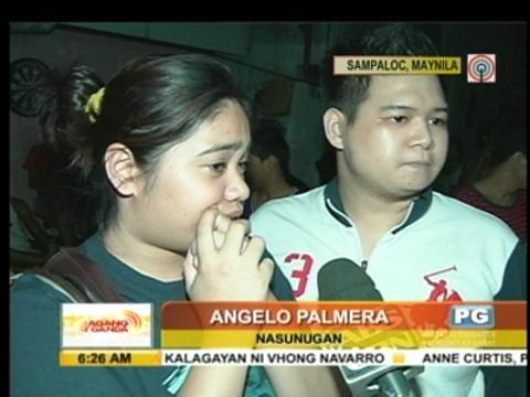 Fire hits Manila residential area