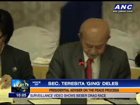 Deles: Gov't, MILF ready to address opposition to peace deal