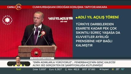 Külliye'de adli yıl açılış töreni
